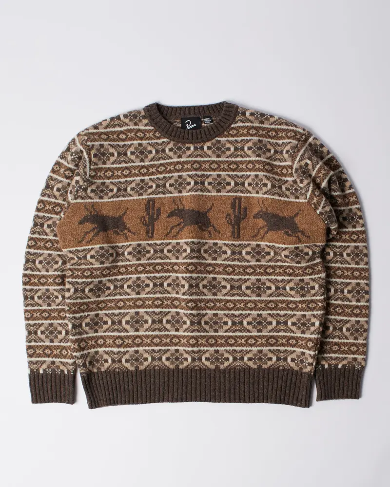 Cactus bull knitted pullover