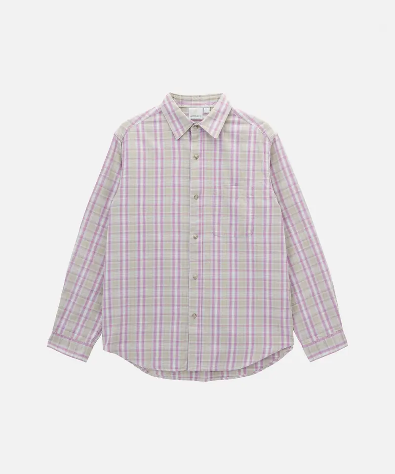 Checkered Ombre Shirt