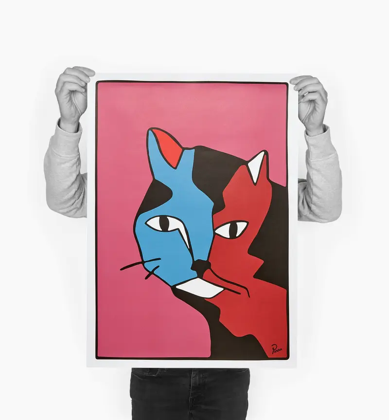 Earl The Cat Print