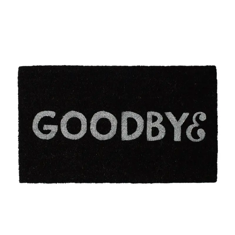 Goodbye doormat