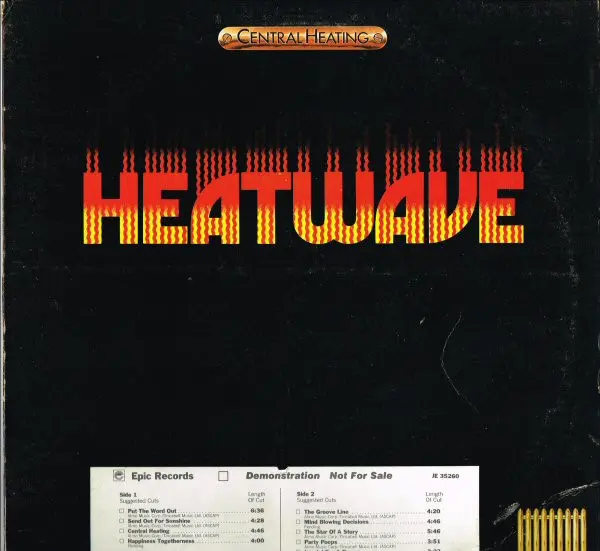 Heatwave - Central Heating - LP