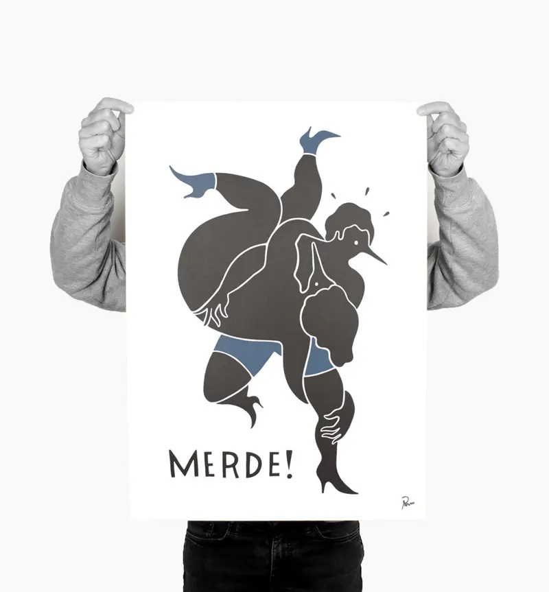 Merde! Print