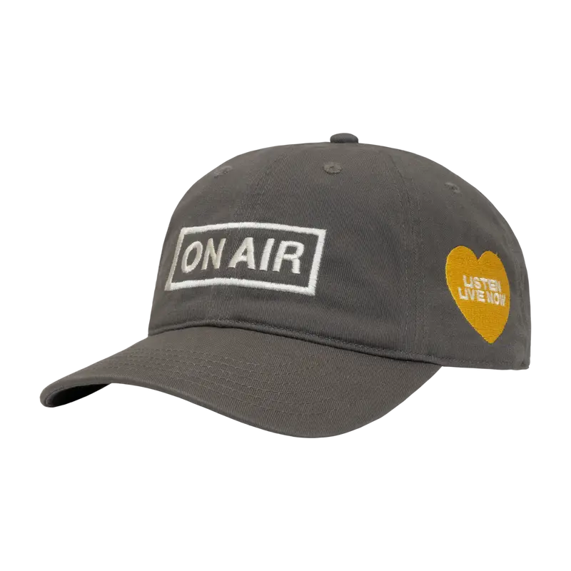 ON AIR BASIC LOGO STRAPBACK - Charcoal