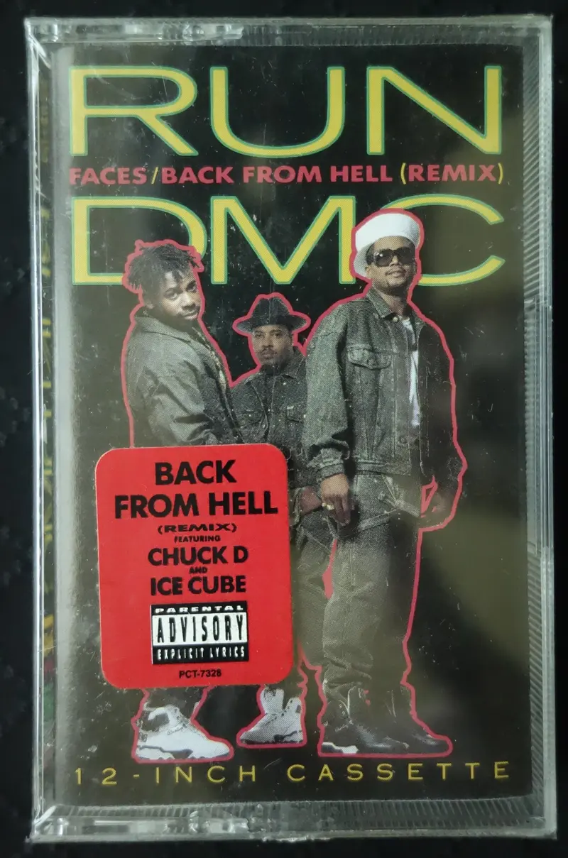 Run-DMC "Faces / Back From Hell (Remix)" (Maxi-Single)