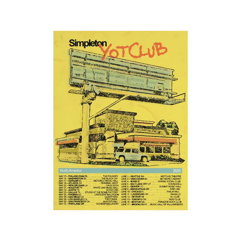 Simpleton Tour Poster