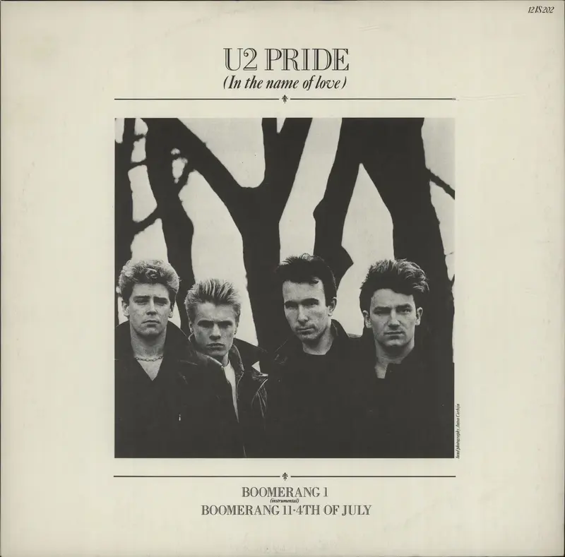 U2 - Pride - 12" Single