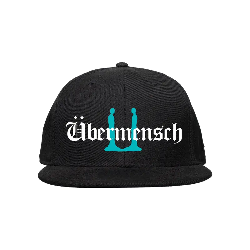 Übermensch Structured Snapback Hat (Black)