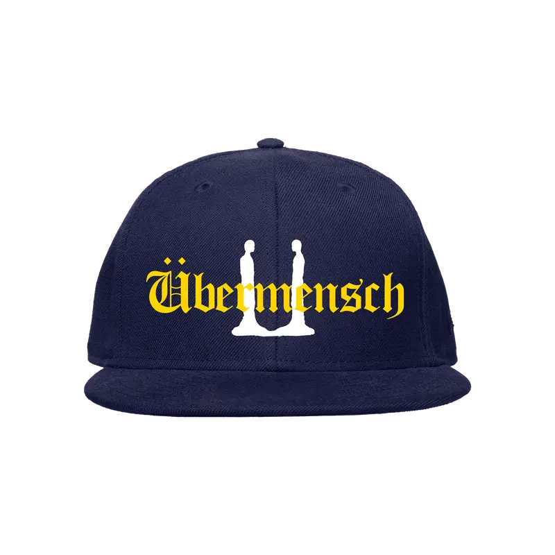 Übermensch Structured Snapback Hat (Navy)